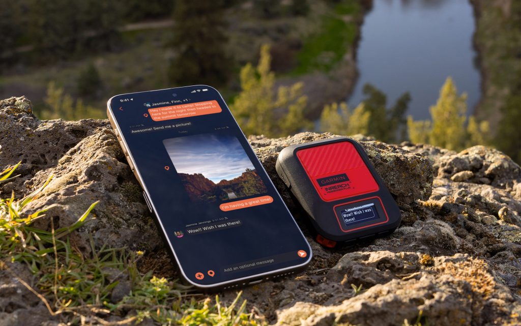 Garmin inReach Messenger Plus envoie des photos, des mémos vocaux et des discussions de groupe