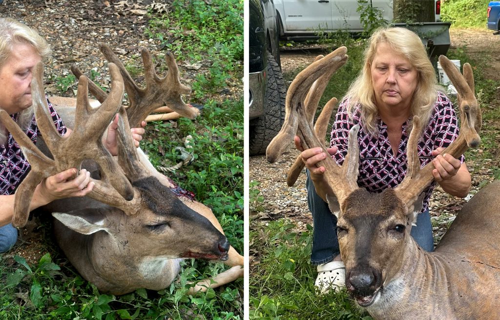 Mississippi Hunter tire sur un cerf de Virginie de plus de 200 pouces sur sa propriété de 2 acres