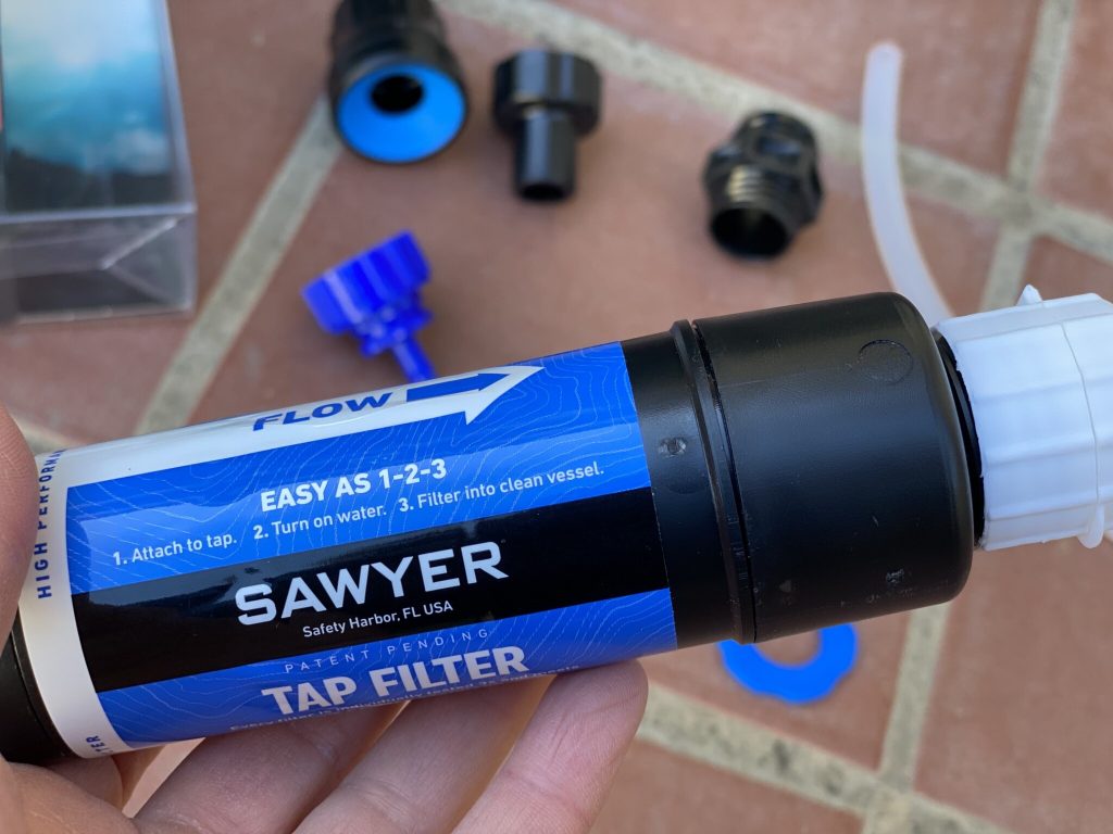 Eau rapide et fraîche : examen du filtre à eau Sawyer TAP de Hiking Lady