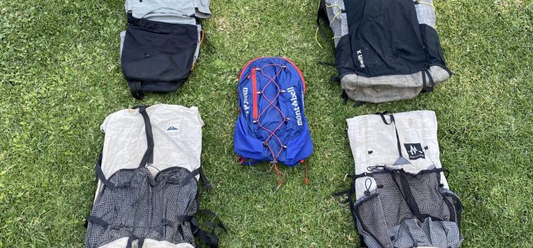Le placard d'équipement de Swami : Sacs à dos | La vie de randonnée
