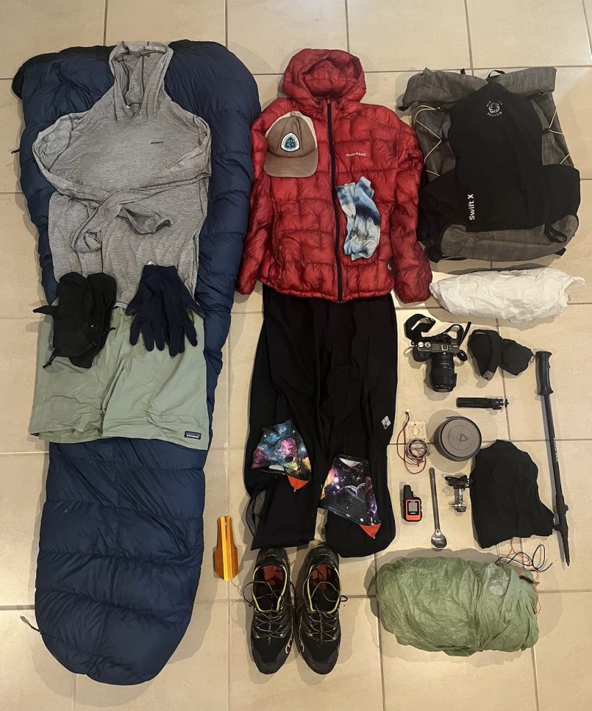 Liste d'équipement : Arctic Circle Trail (Groenland)