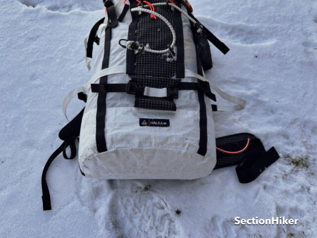 [Titre du site] Hyperlite Halka 55: un sac à dos durable pour la randonnée hivernale