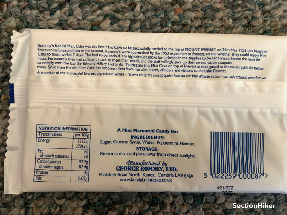 [Titre du site] Kendal's Mint Cake: Boost d'énergie pour les aventuriers