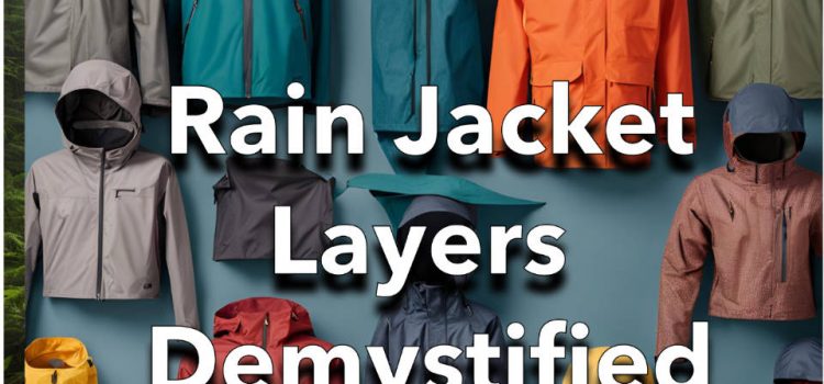 Couches de veste de pluie: compréhension des vestes 2, 2,5 et 3 couches SectionHiker.com