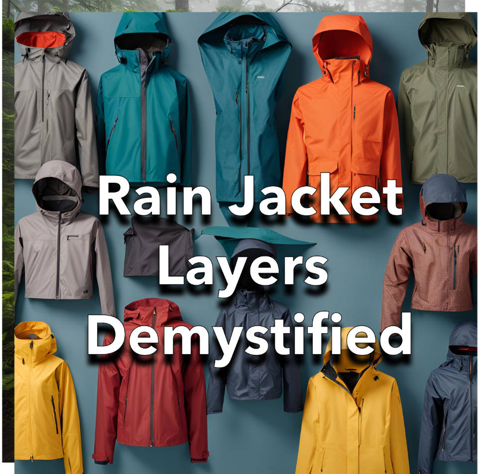 [Titre du site] Couches de veste de pluie: compréhension des vestes 2, 2,5 et 3 couches