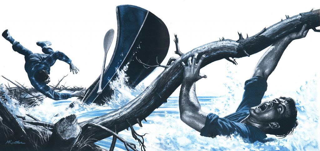 Mon frère m'a sauvé la vie lors de notre voyage en canoë du Wyoming