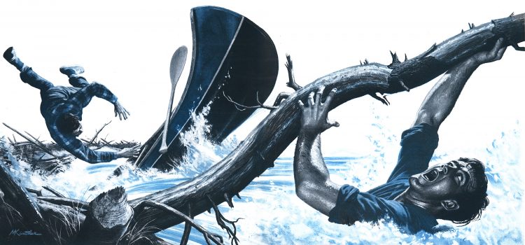 Mon frère m'a sauvé la vie lors de notre voyage en canoë du Wyoming
