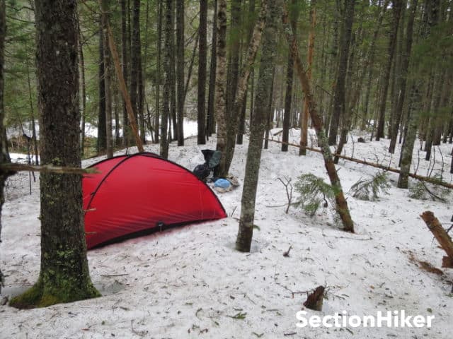 [Titre du site] Conditions de sentier de printemps dans les montagnes blanches