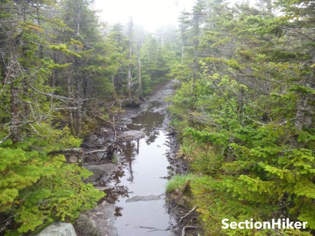 [Titre du site] Conditions de sentier de printemps dans les montagnes blanches