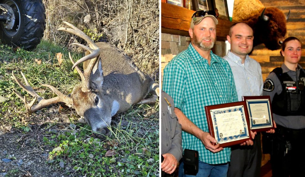Le Wisconsin Bowhunter renvoie Big Buck à un autre chasseur