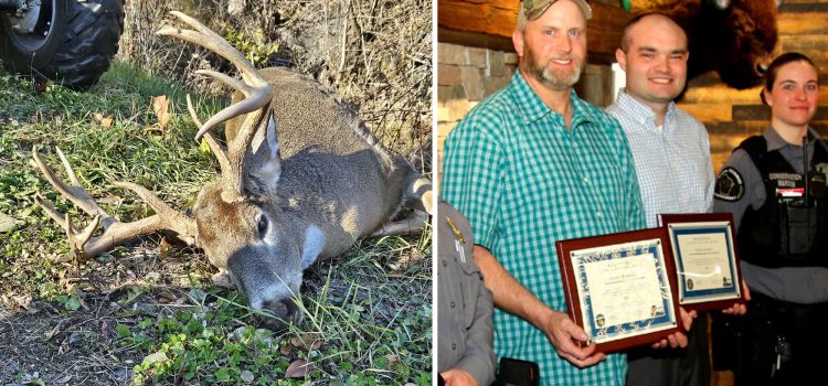 Le Wisconsin Bowhunter renvoie Big Buck à un autre chasseur
