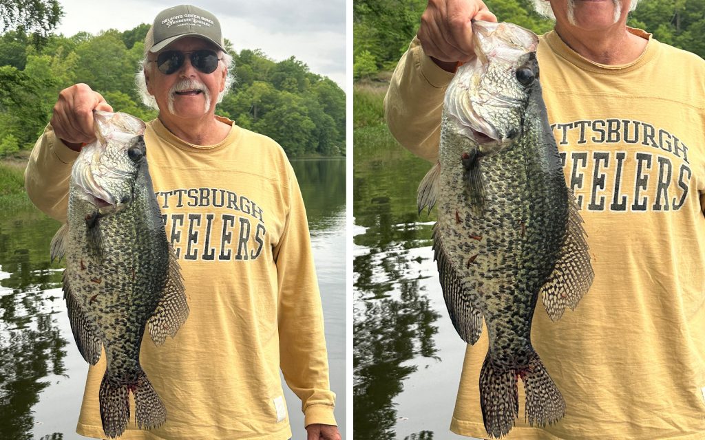 Crappie de la dalle manque le statut de record mondial sur une technicité