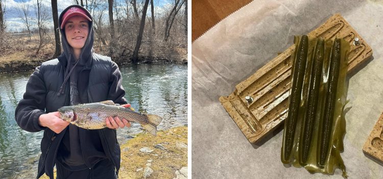 Ce pêcheur a remporté son salon scientifique pour des leurres de pêche biodégradables Ce pêcheur a remporté son salon scientifique pour des leurres de pêche biodégradables