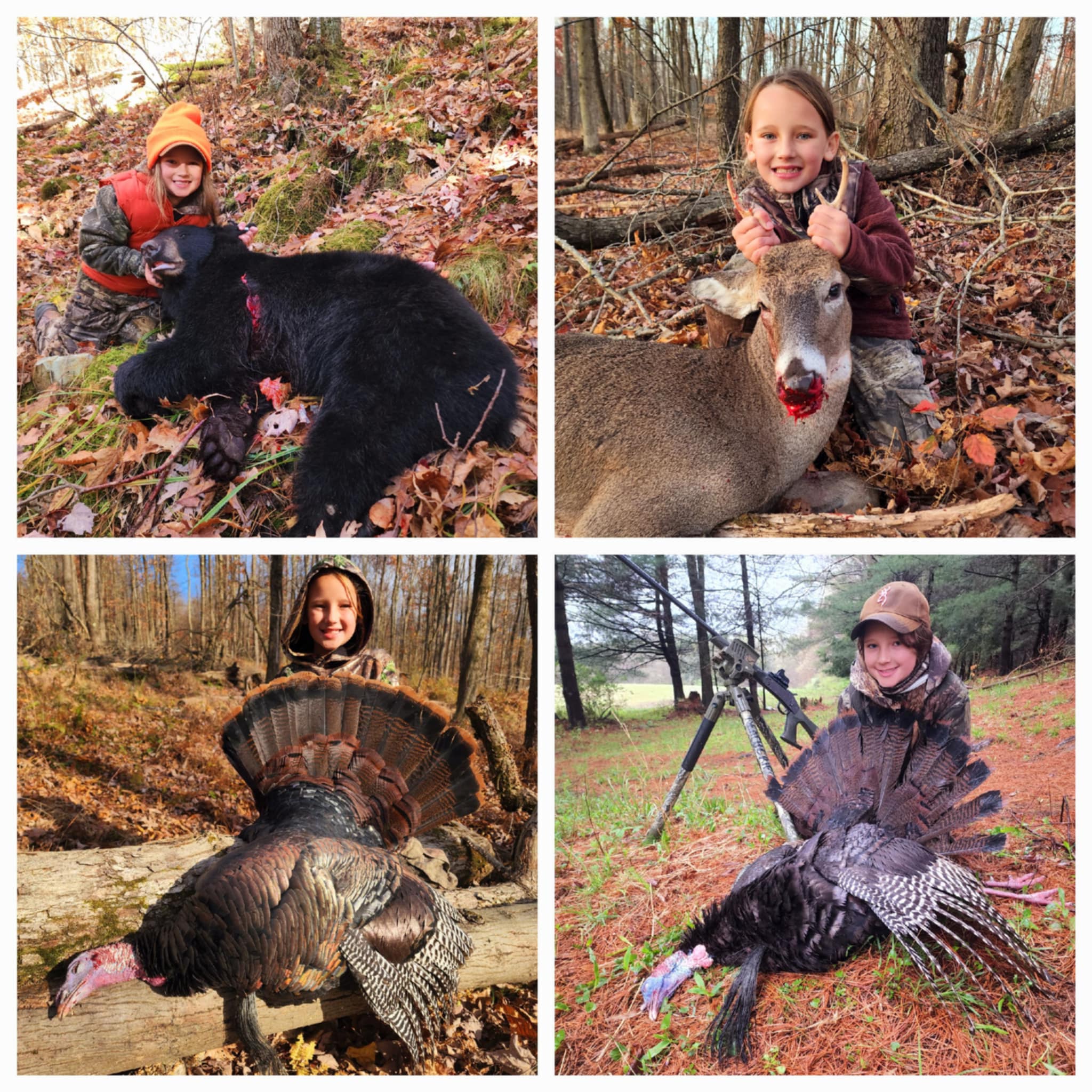 [Titre du site] Ce père de Pennsylvanie élève trois filles qui aiment chasser autant qu'il le fait