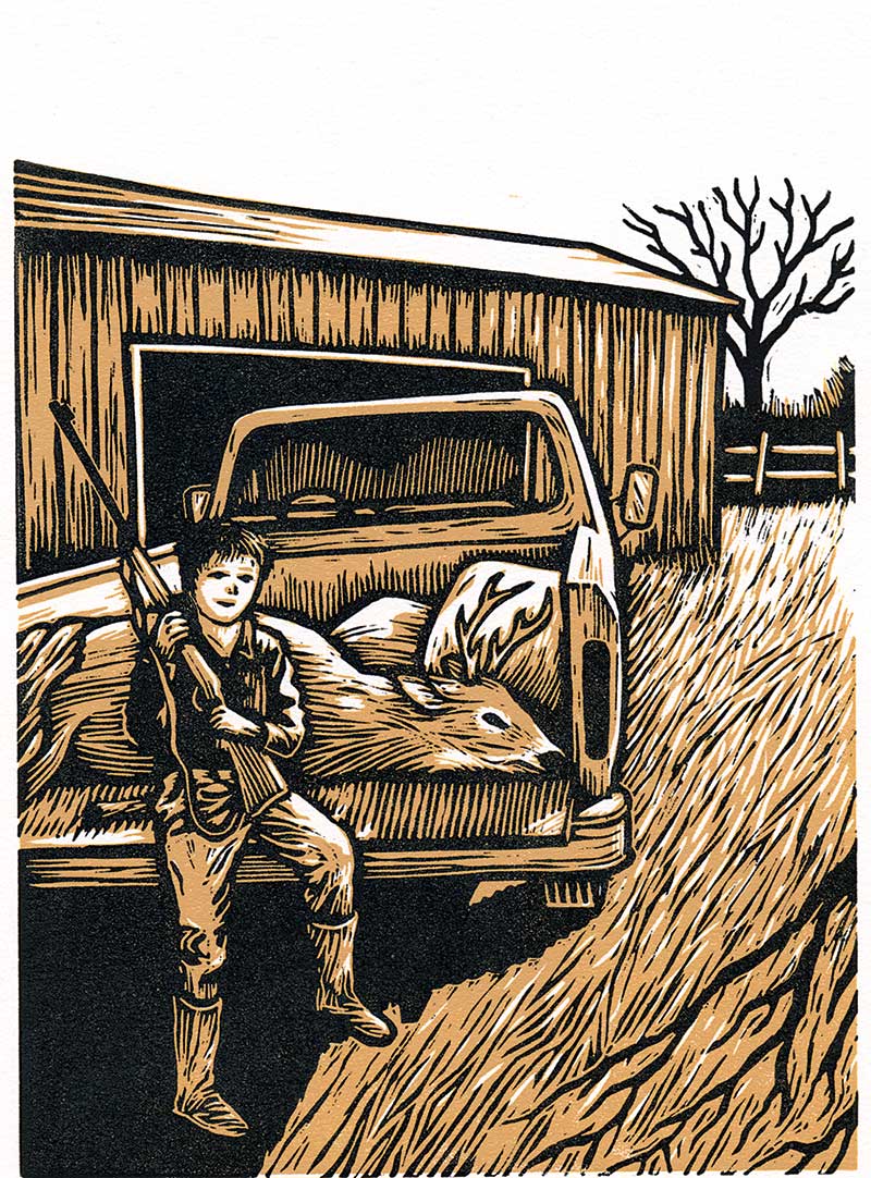 [Titre du site] J'ai chassé la ferme de mon père une dernière fois et j'ai étiqueté le meilleur mâle de ma vie