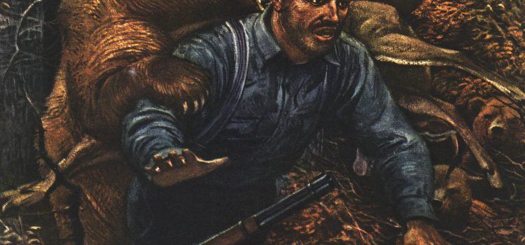 Il a été mutilé par un ours brun et est parti pour mort Il a été mutilé par un ours brun et est parti pour mort