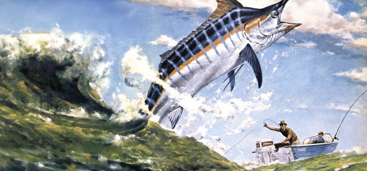 Mon hors-bord est mort – tout comme nous nous sommes connectés avec un marlin géant Mon hors-bord est mort - tout comme nous nous sommes connectés avec un marlin géant