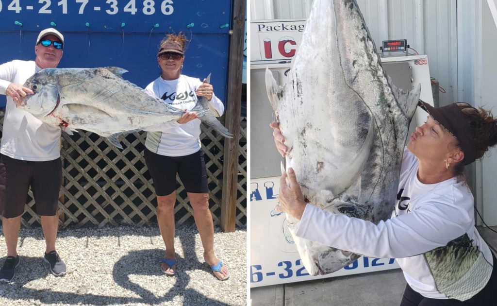 "Le tout était un miracle." Floride Woman atterrit les poissons record potentiels sur une ligne de 20 livres