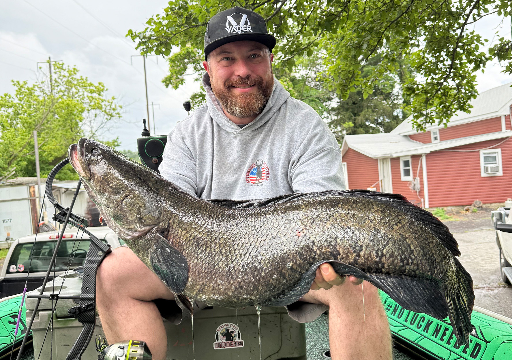 [Titre du site] Maryland Man Flèche un Snakehead à record du monde lors d'un voyage à charte