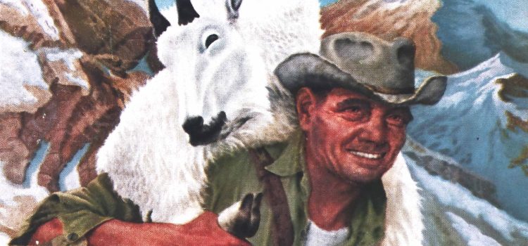 J’ai chassé des chèvres de montagne avec mon poulain Python J'ai chassé des chèvres de montagne avec mon poulain Python