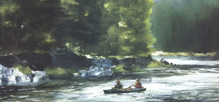 Je flottais l'une des grandes rivières de truite de l'Occident. Puis le gouverneur est tombé sur son hélicoptère
