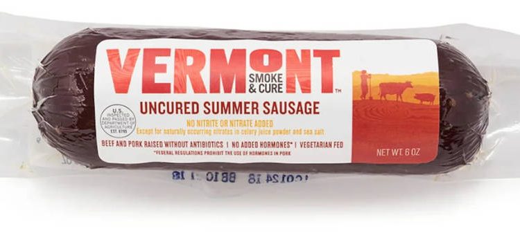 La saucisse d’été est un excellent aliment de randonnée SectionHiker.com