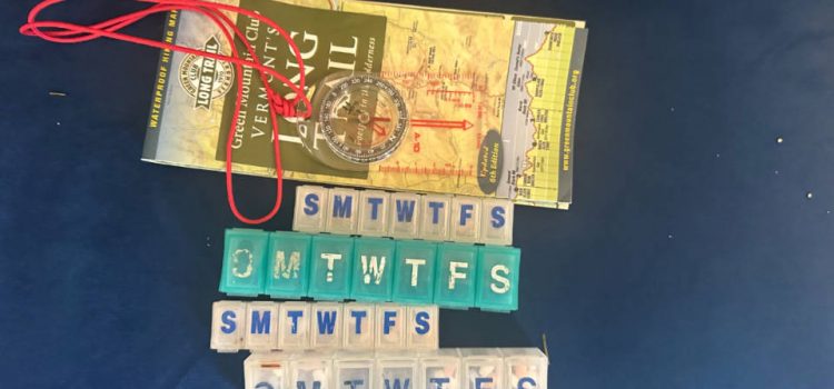 Protecteur de pilules imperméables et sécurité des médicaments SectionHiker.com