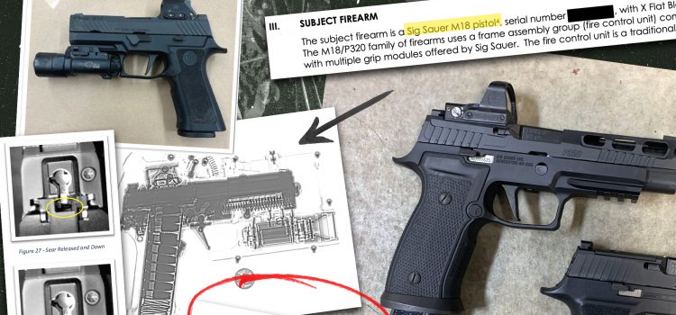 Rapport du FBI sur l'incident de Sig Sauer `` Décharge non commandée '' devient public
