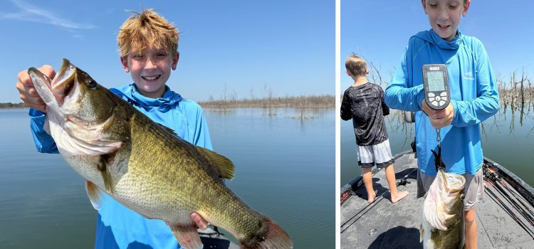 Texas Kid attrape des basses record
