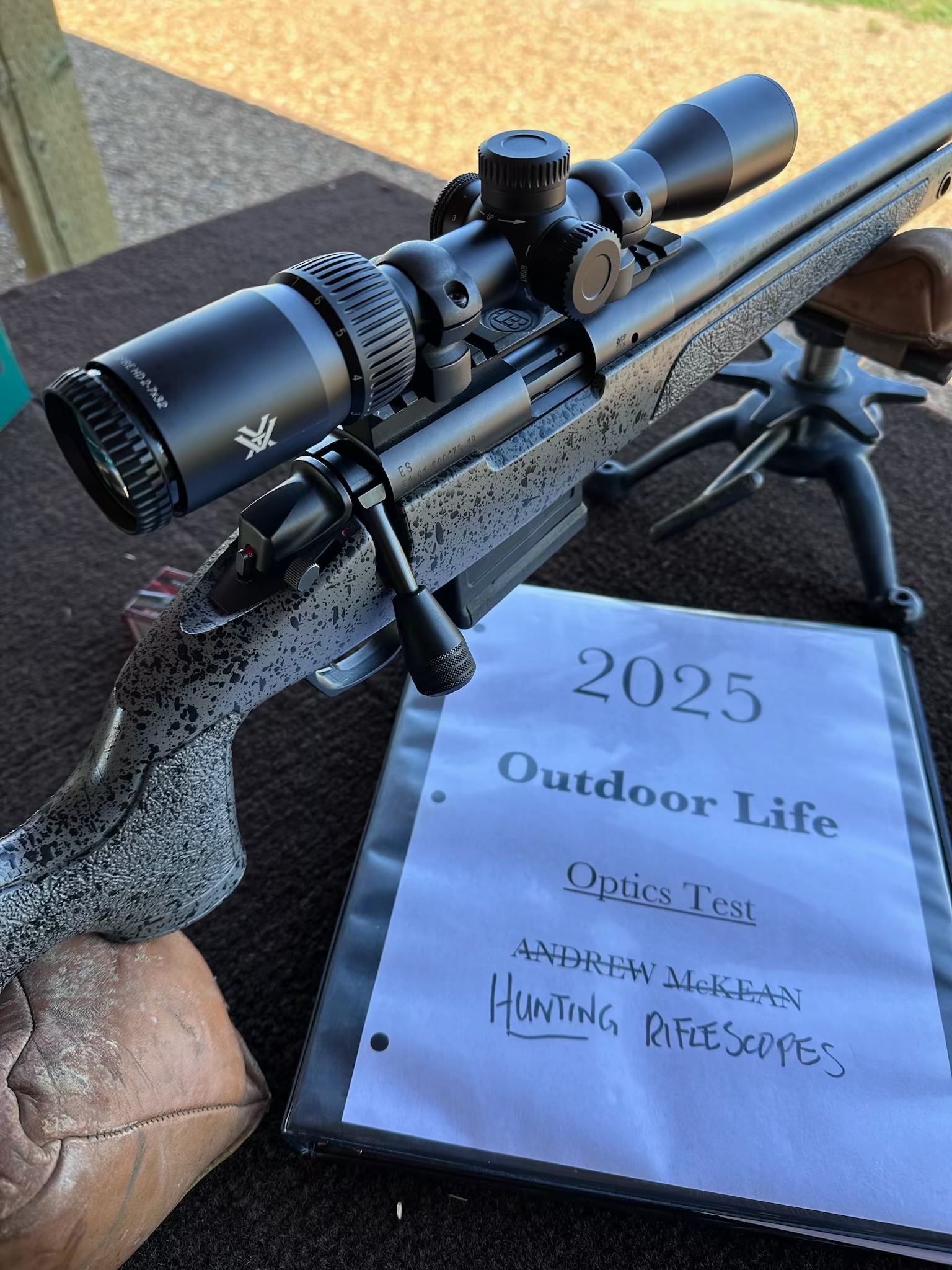 [Titre du site] Nous avons testé la nouvelle étendue de fusil HD Crossfire de Vortex de Vortex