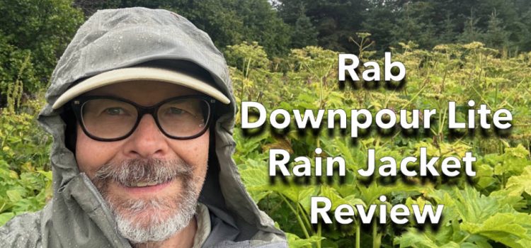 RAB Downpour Light Rain Jacket Review SectionHiker.com