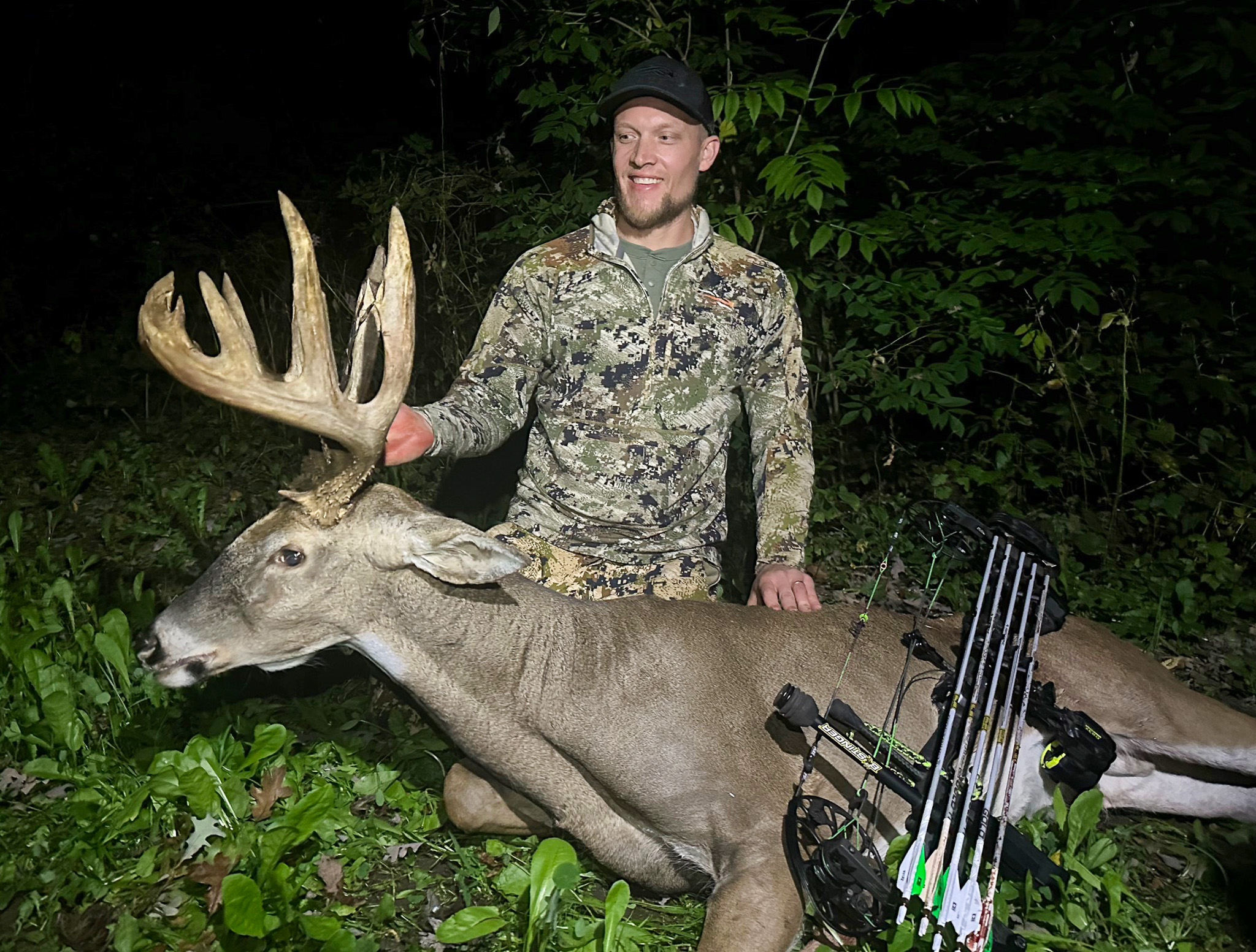[Titre du site] Le Wisconsin Bowhunter Flèches géant 16 points qui était «beaucoup plus gros il y a quelques années»