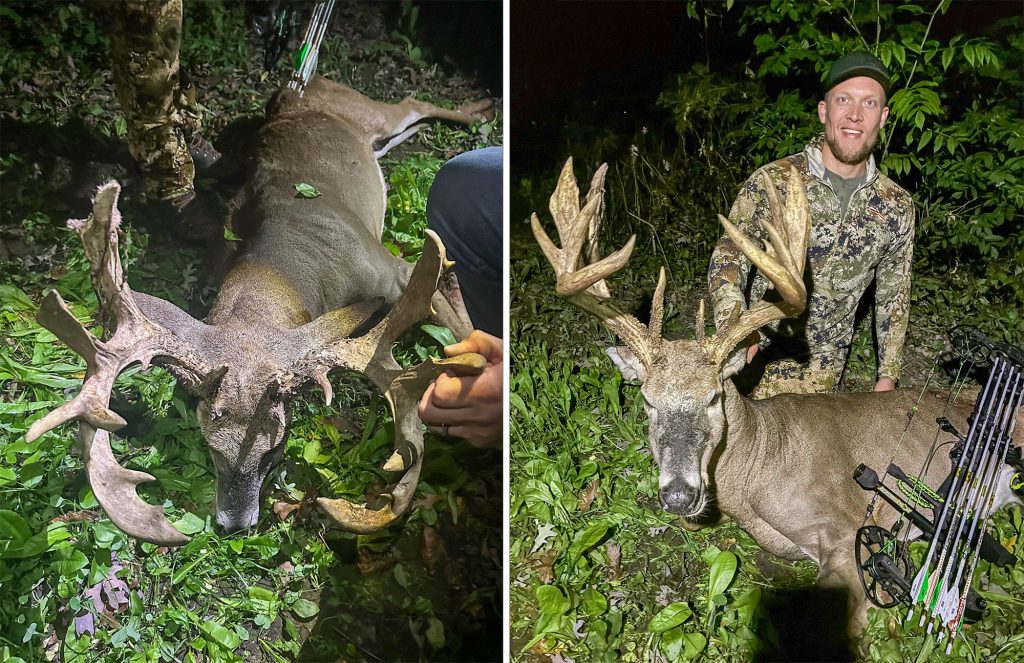 Le Wisconsin Bowhunter Flèches géant 16 points qui était «beaucoup plus gros il y a quelques années»