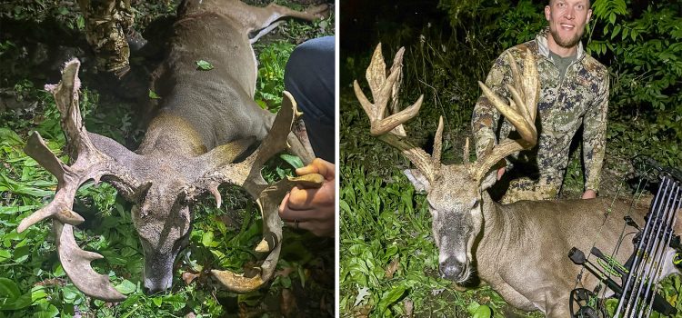 Le Wisconsin Bowhunter Flèches géant 16 points qui était «beaucoup plus gros il y a quelques années» Le Wisconsin Bowhunter Flèches géant 16 points qui était «beaucoup plus gros il y a quelques années»