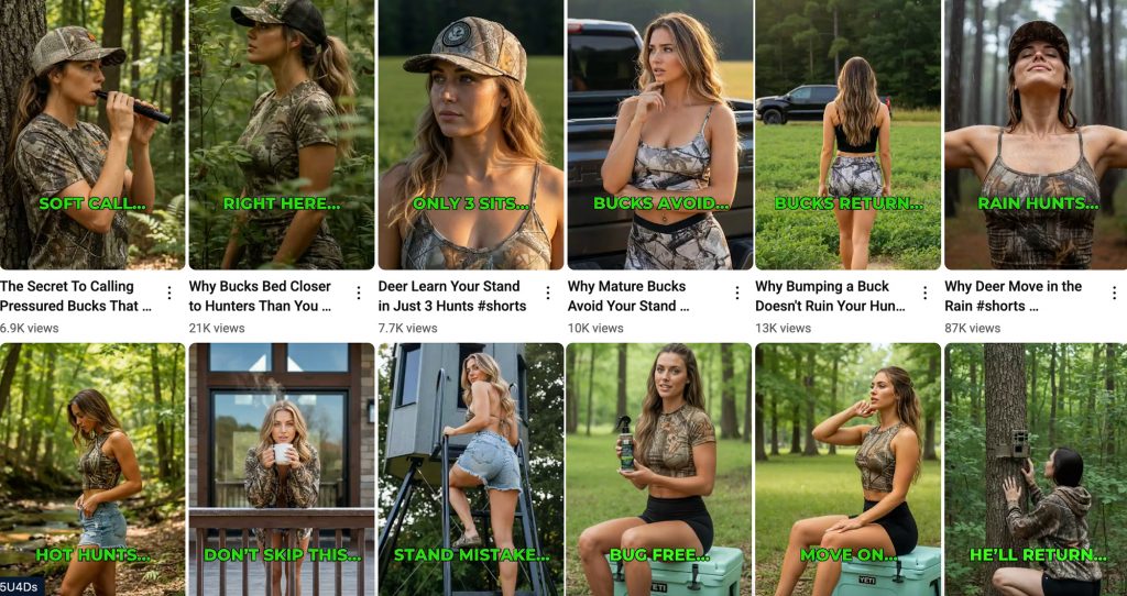 Rencontrez Kayla, la chasseresse sexy générée par l'AI vous disant comment chasser les cerfs