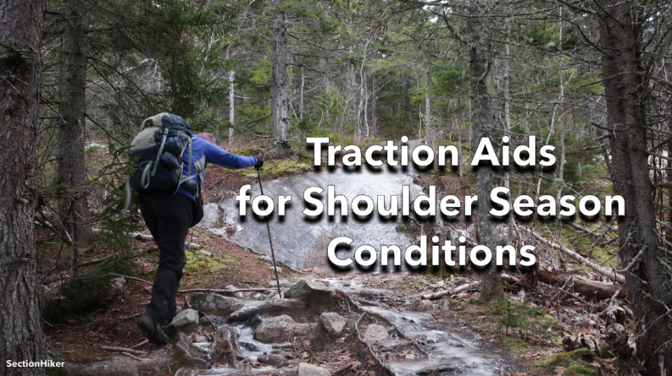 [Titre du site] Aides à la traction pour la randonnée pour les conditions de saison intermédiaire
