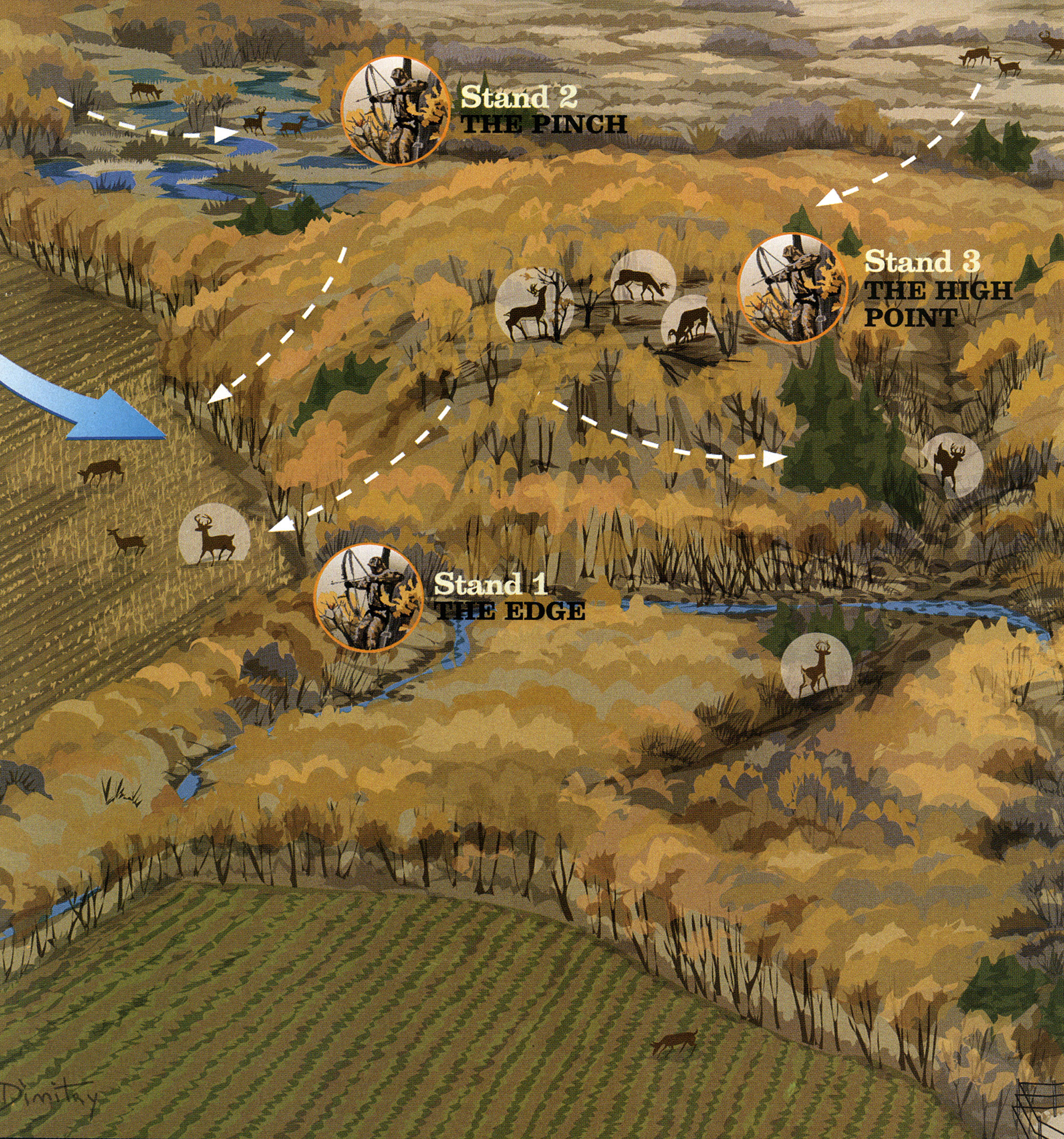 [Titre du site] Les 9 meilleurs emplacements de stand de cerfs pour chasser le rut