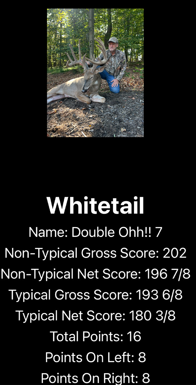 [Titre du site] Ce Velvet Buck à 16 points est un nouveau record de l'État du Maryland