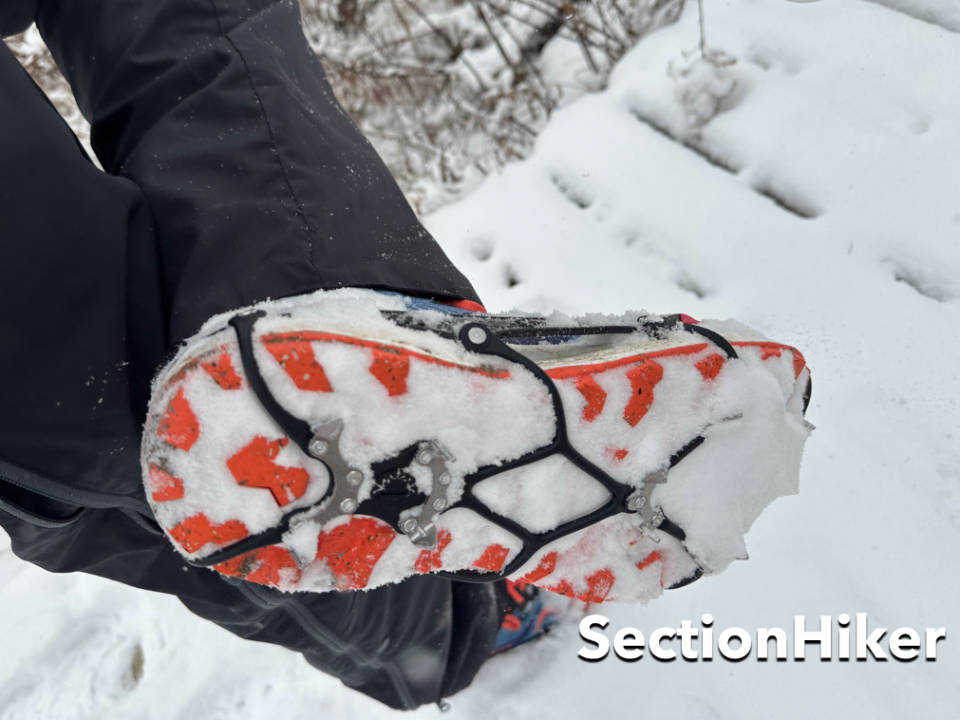 [Titre du site] Examen de la traction des chaussures Kahtoola Microspikes Ghost