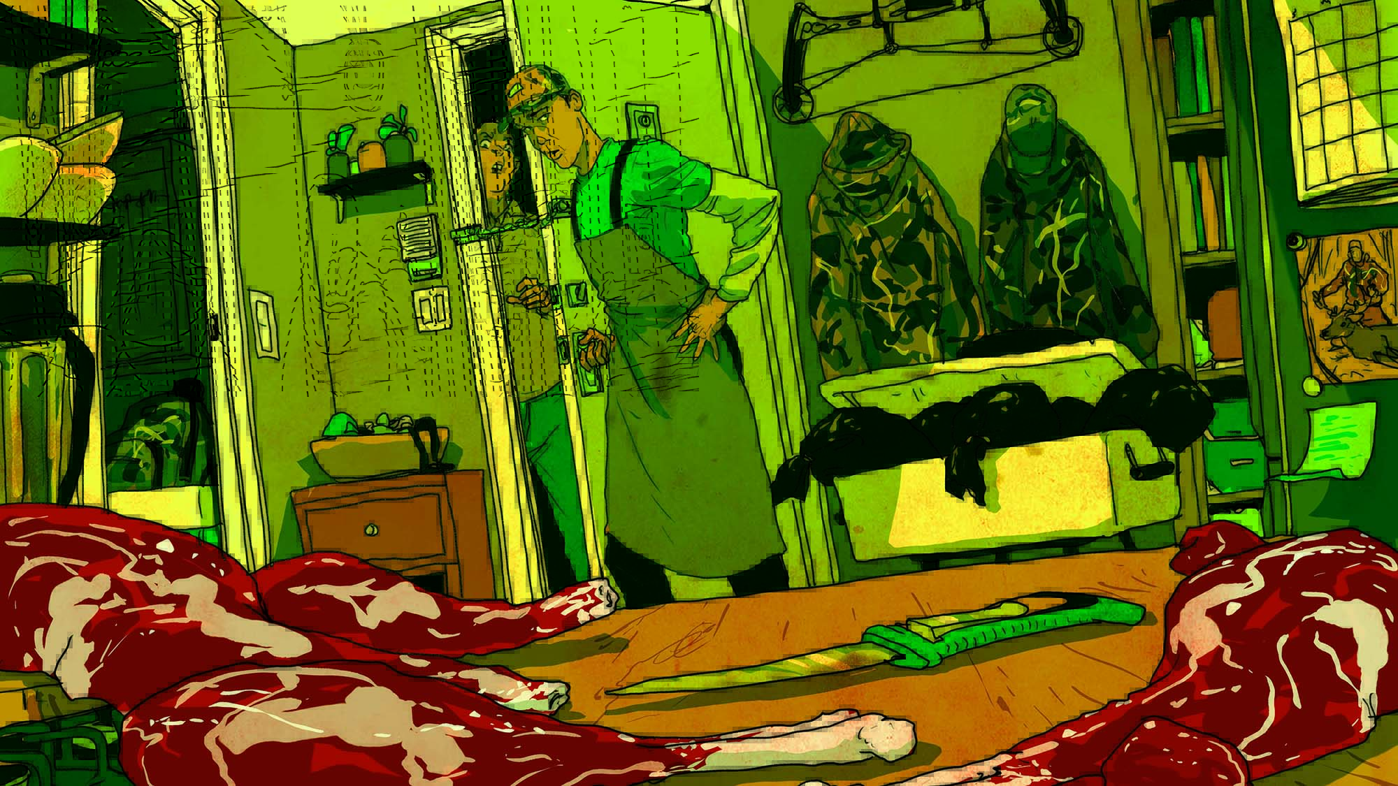 [Titre du site] Cela m'est arrivé : j'ai abattu un cerf dans mon appartement de Brooklyn et les flics sont venus