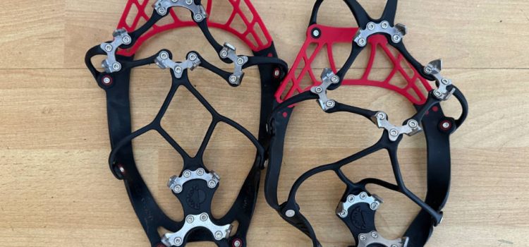 Examen de la traction des chaussures Kahtoola Microspikes Ghost SectionHiker.com