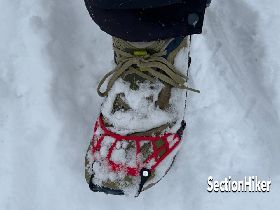 [Titre du site] Examen de la traction des chaussures Kahtoola Microspikes Ghost