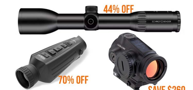 Les meilleures offres du jour sur l'optique : thermiques, points rouges, lunettes de visée, jumelles et télémètres
