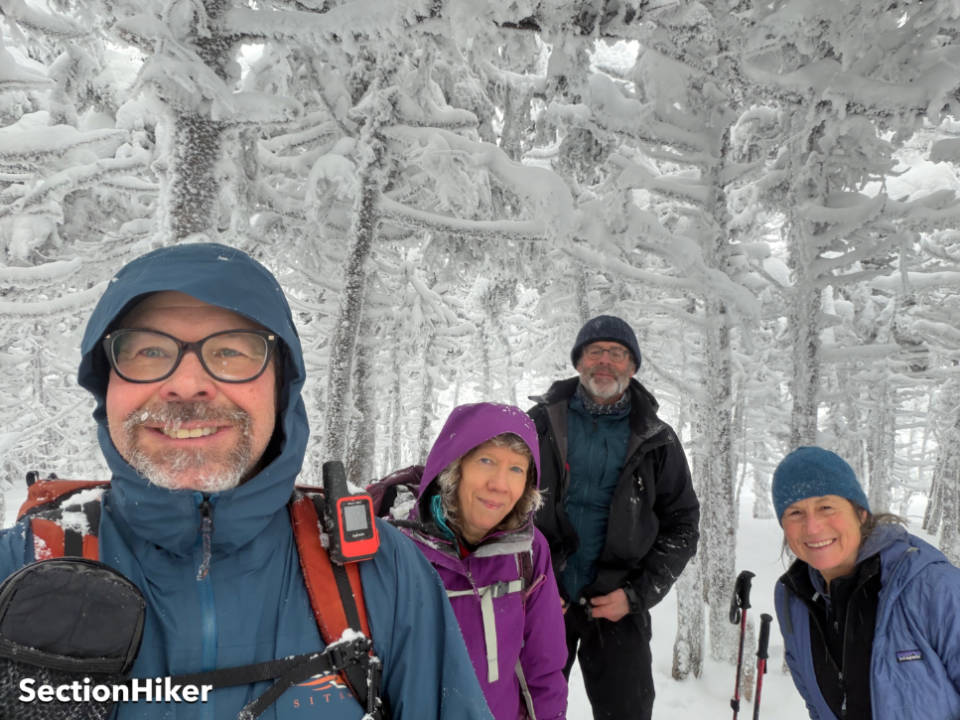 [Titre du site] Randonnée hivernale au mont Ellen en janvier