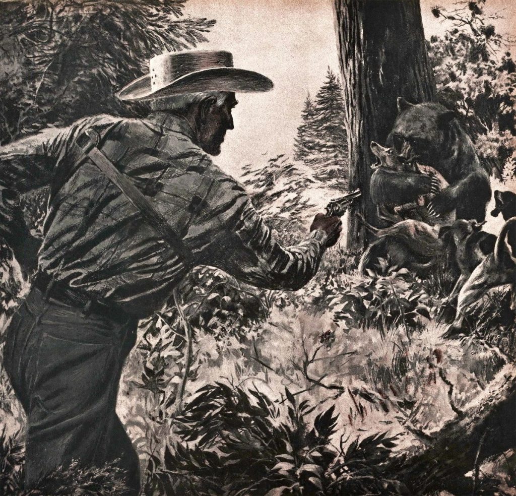 J'ai rejoint un groupe de chevaux pour traquer un ours noir mangeur de bétail et tueur de chiens