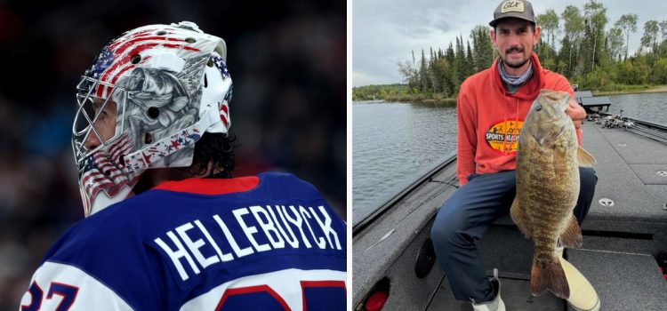 L’histoire du casque de gardien recouvert de basses de l’olympien Connor Hellebuyck L'histoire du casque de gardien recouvert de basses de l'olympien Connor Hellebuyck