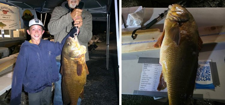 Un enfant de 10 ans attrape un tambour record d'une valeur de 22 000 $ lors d'un derby de pêche familial
