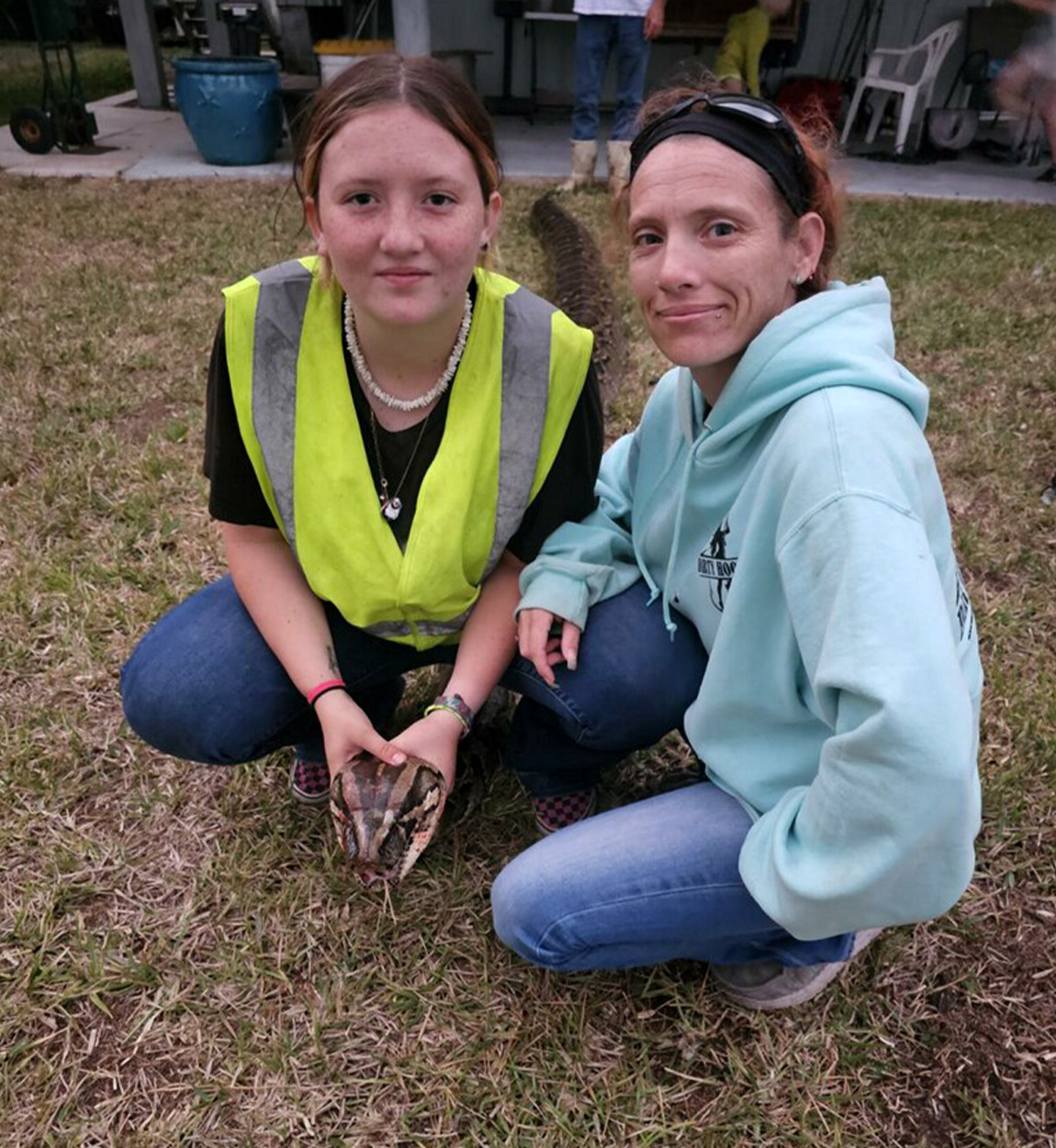 [Titre du site] Qu'est-ce que ça fait de se faire traîner à travers un marais de Floride par un python de 200 livres