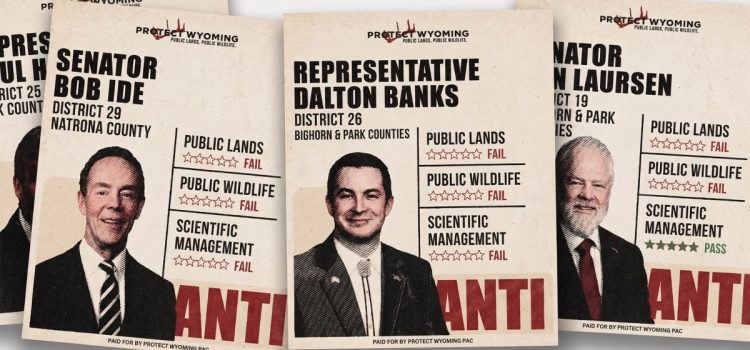 Si vous voulez voter contre les politiciens anti-terres publiques, faites attention à ce que ce PAC du Wyoming vient de faire
