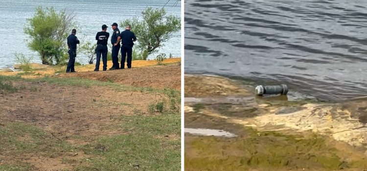Une bombe artisanale trouvée dans un lac urbain a été placée là pour faire exploser des poissons, selon les responsables
